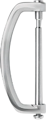 D-handle for bi-fold doors