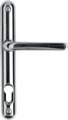 Chrome aluminium lever handle